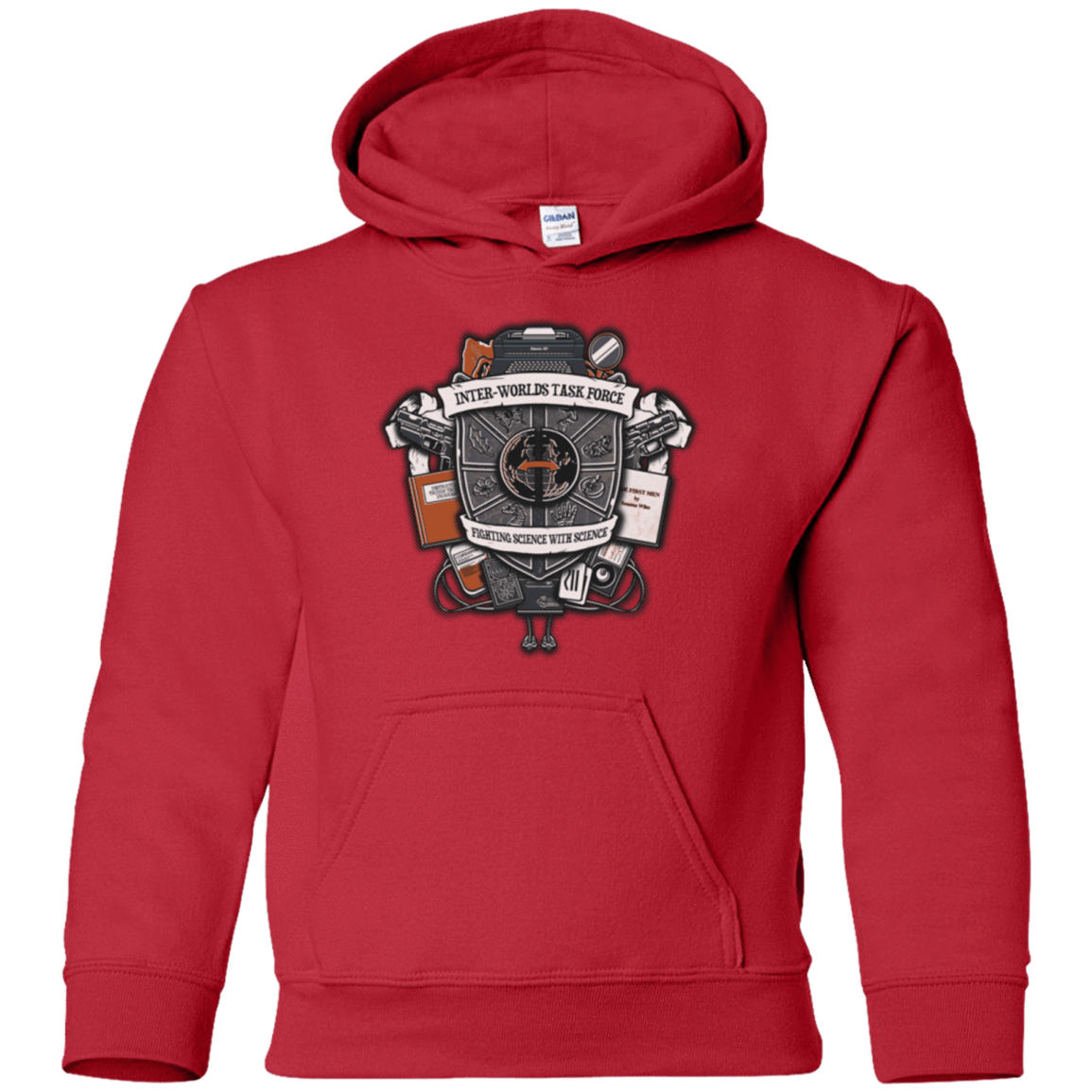 Sweatshirts Red / YS Inter Worlds Task Force Youth Hoodie
