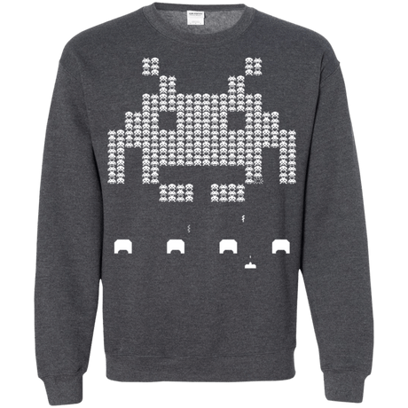 Sweatshirts Dark Heather / S Invade Crewneck Sweatshirt