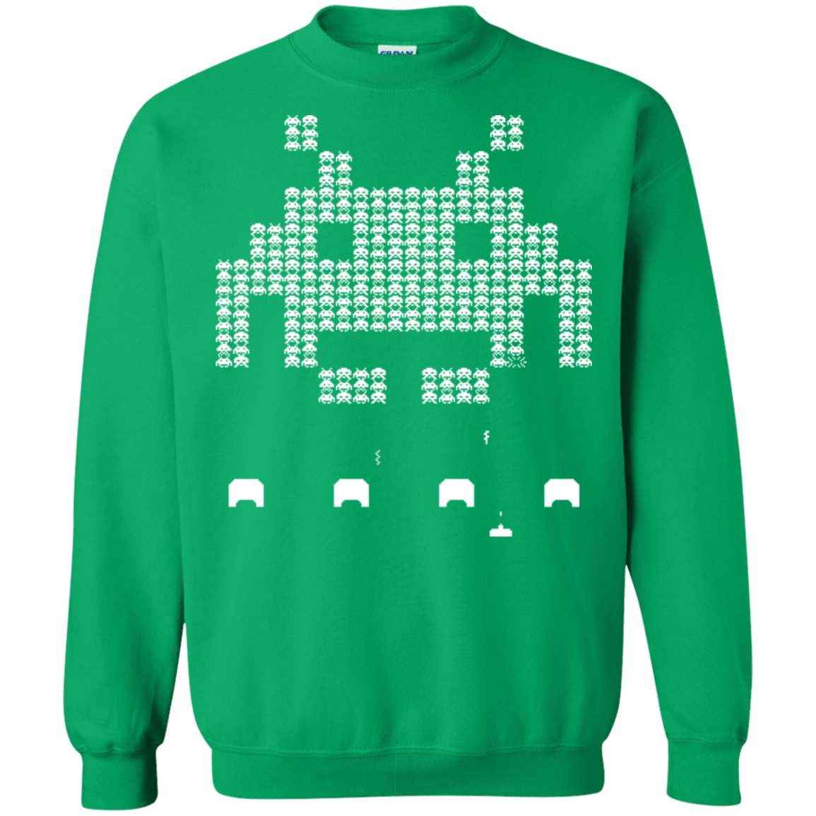 Sweatshirts Irish Green / S Invade Crewneck Sweatshirt