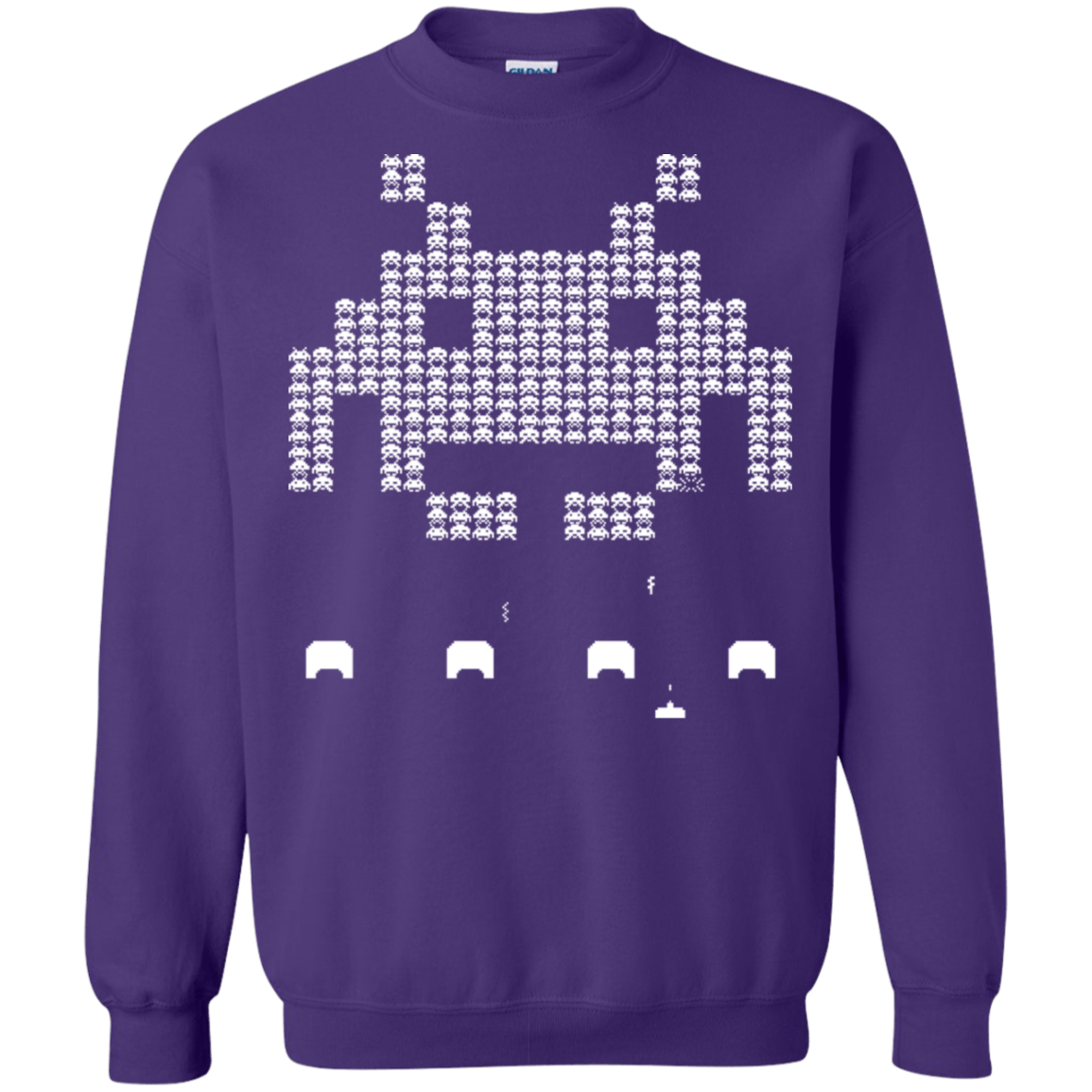 Sweatshirts Purple / S Invade Crewneck Sweatshirt