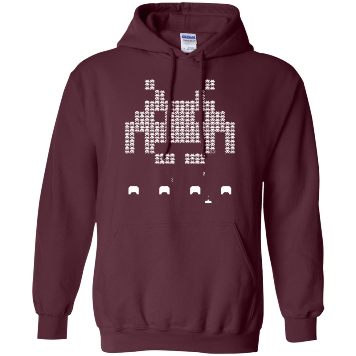 Sweatshirts Maroon / S Invade Pullover Hoodie