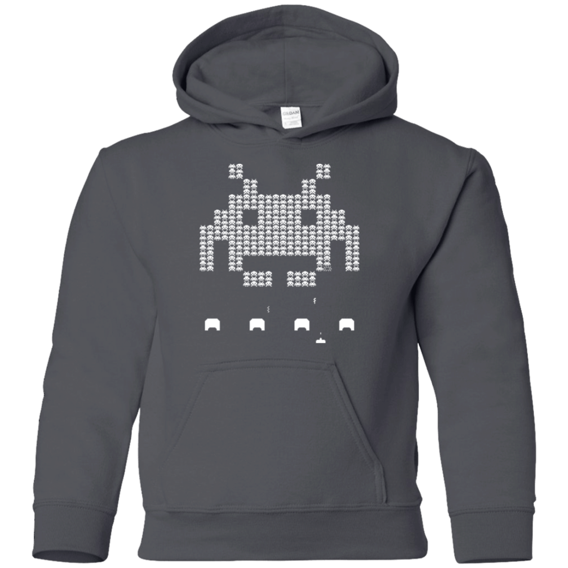 Sweatshirts Charcoal / YS Invade Youth Hoodie