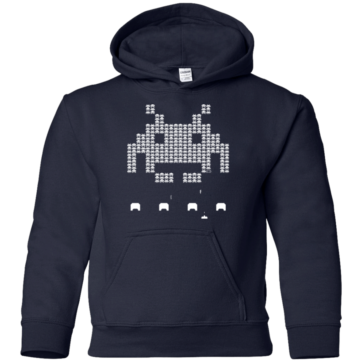 Sweatshirts Navy / YS Invade Youth Hoodie