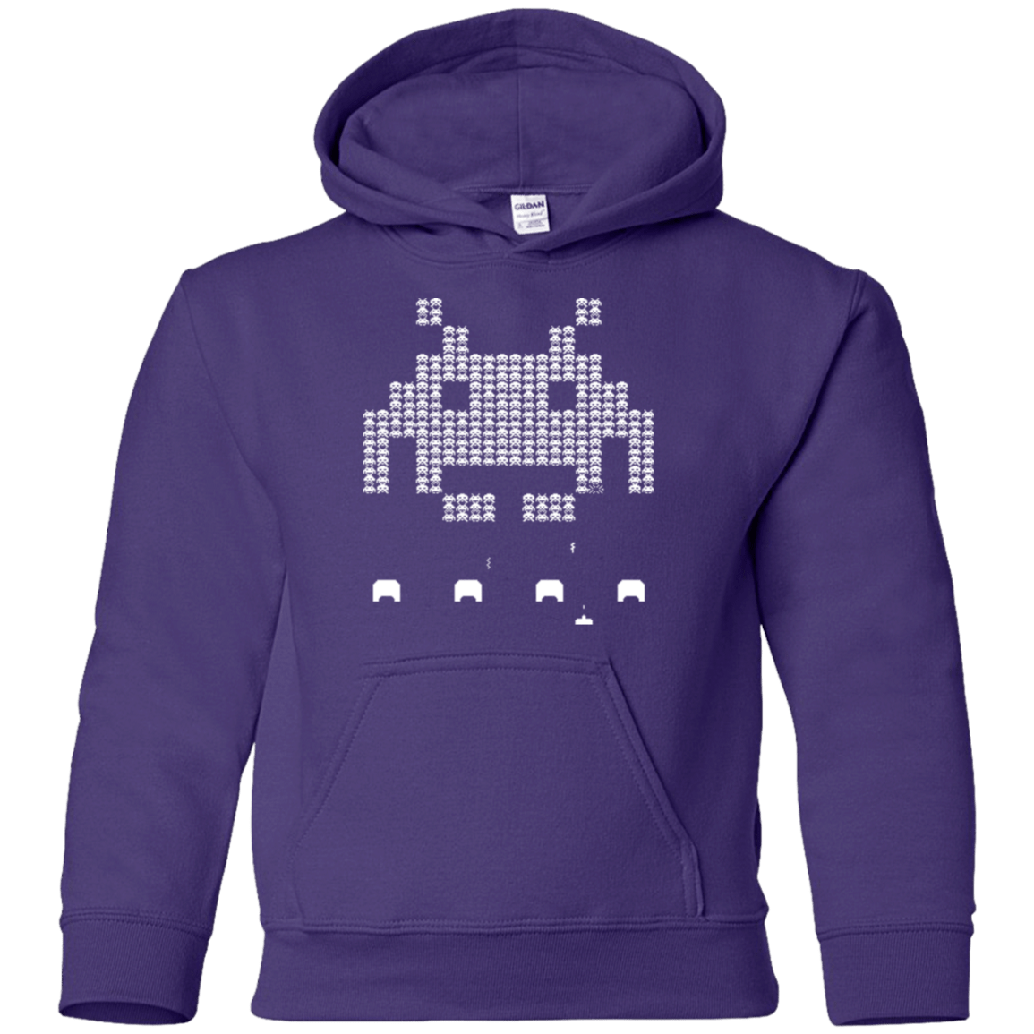 Sweatshirts Purple / YS Invade Youth Hoodie