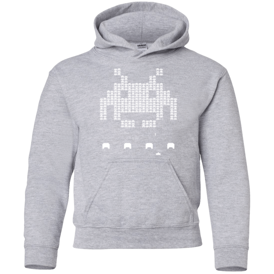 Sweatshirts Sport Grey / YS Invade Youth Hoodie