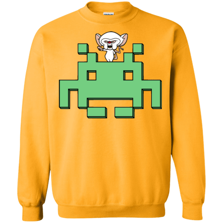 Sweatshirts Gold / S Invaderbrain Crewneck Sweatshirt