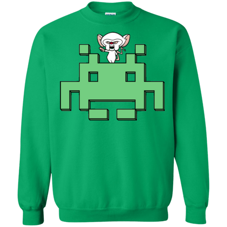 Sweatshirts Irish Green / S Invaderbrain Crewneck Sweatshirt