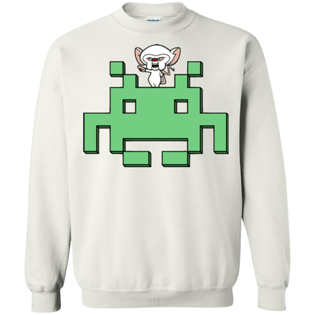 Sweatshirts White / S Invaderbrain Crewneck Sweatshirt