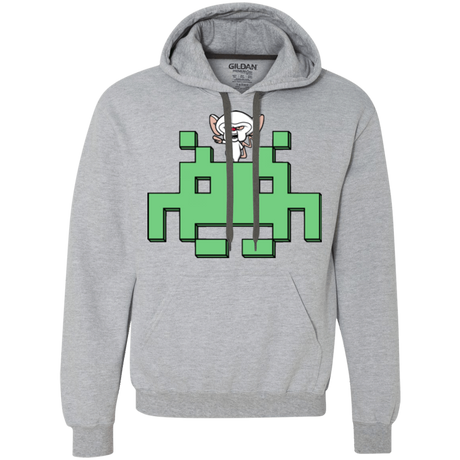 Sweatshirts Sport Grey / S Invaderbrain Premium Fleece Hoodie