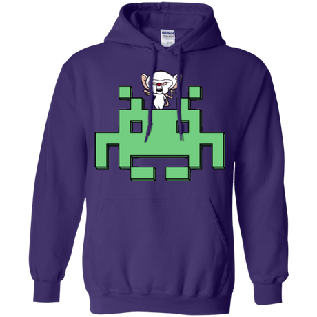 Sweatshirts Purple / S Invaderbrain Pullover Hoodie