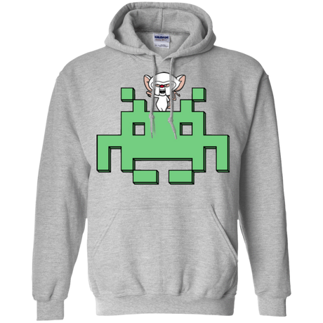 Sweatshirts Sport Grey / S Invaderbrain Pullover Hoodie