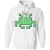 Sweatshirts White / S Invaderbrain Pullover Hoodie