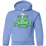 Sweatshirts Carolina Blue / YS Invaderbrain Youth Hoodie