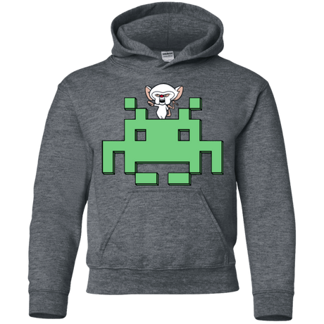 Sweatshirts Dark Heather / YS Invaderbrain Youth Hoodie