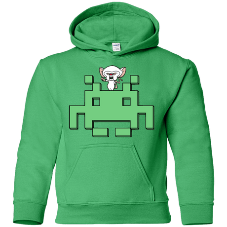 Sweatshirts Irish Green / YS Invaderbrain Youth Hoodie