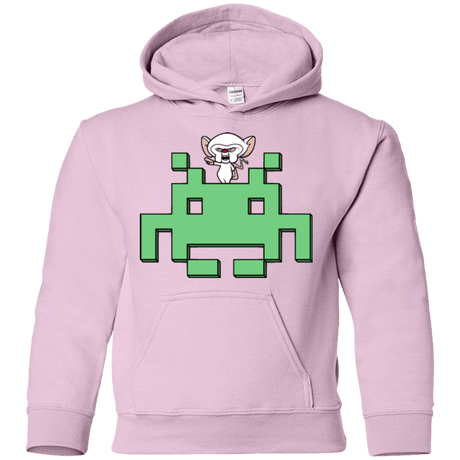 Sweatshirts Light Pink / YS Invaderbrain Youth Hoodie