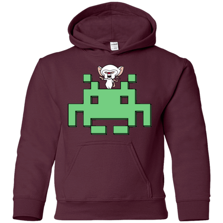 Sweatshirts Maroon / YS Invaderbrain Youth Hoodie
