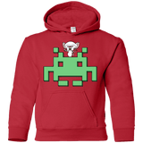 Sweatshirts Red / YS Invaderbrain Youth Hoodie