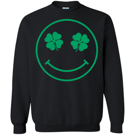 Sweatshirts Black / Small Irish Smiley Crewneck Sweatshirt