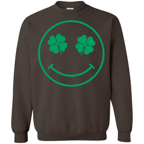 Sweatshirts Dark Chocolate / Small Irish Smiley Crewneck Sweatshirt