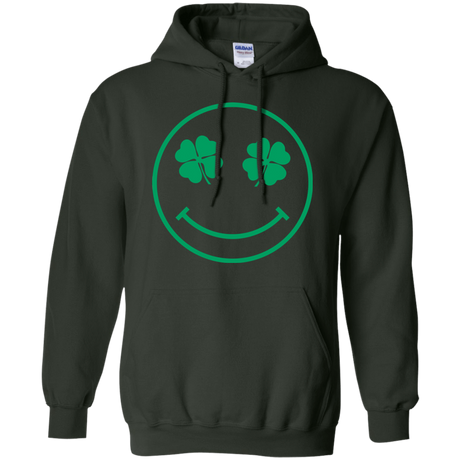 Sweatshirts Forest Green / Small Irish Smiley Pullover Hoodie
