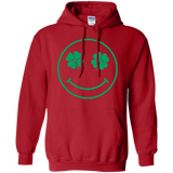 Sweatshirts Red / Small Irish Smiley Pullover Hoodie
