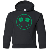 Sweatshirts Black / YS Irish Smiley Youth Hoodie
