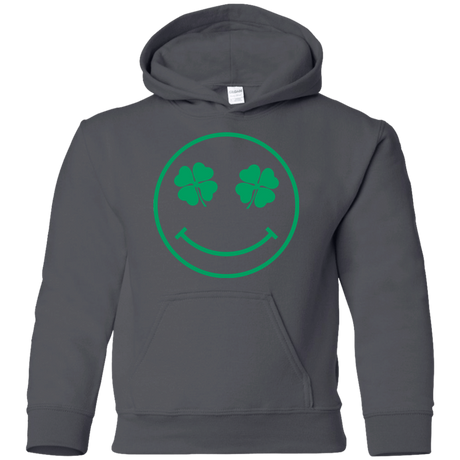 Sweatshirts Charcoal / YS Irish Smiley Youth Hoodie