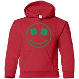 Sweatshirts Red / YS Irish Smiley Youth Hoodie