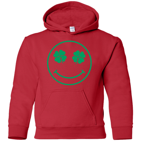 Sweatshirts Red / YS Irish Smiley Youth Hoodie