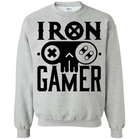 Sweatshirts Sport Grey / Small Iron Gamer Crewneck Sweatshirt