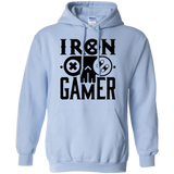 Sweatshirts Light Blue / Small Iron Gamer Pullover Hoodie