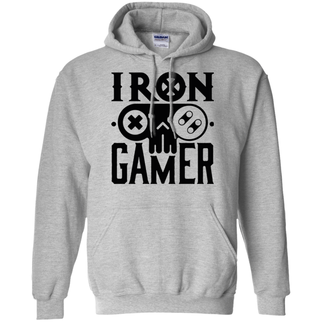 Sweatshirts Sport Grey / Small Iron Gamer Pullover Hoodie