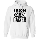 Sweatshirts White / Small Iron Gamer Pullover Hoodie