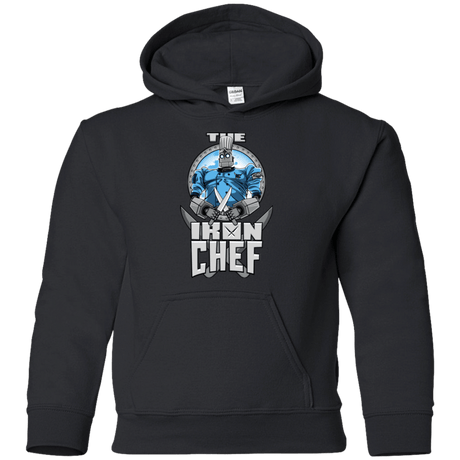 Sweatshirts Black / YS Iron Giant Chef Youth Hoodie