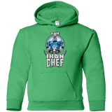 Sweatshirts Irish Green / YS Iron Giant Chef Youth Hoodie