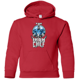 Sweatshirts Red / YS Iron Giant Chef Youth Hoodie