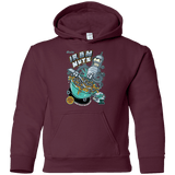 Sweatshirts Maroon / YS Iron Nuts Youth Hoodie