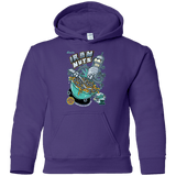 Sweatshirts Purple / YS Iron Nuts Youth Hoodie