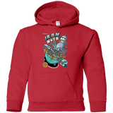 Sweatshirts Red / YS Iron Nuts Youth Hoodie