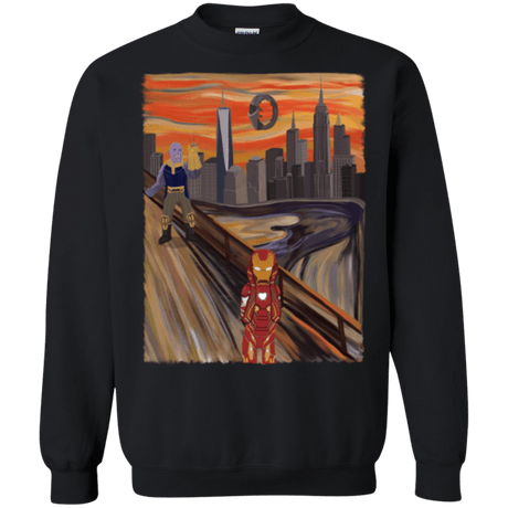 Sweatshirts Black / S Iron Scream Crewneck Sweatshirt