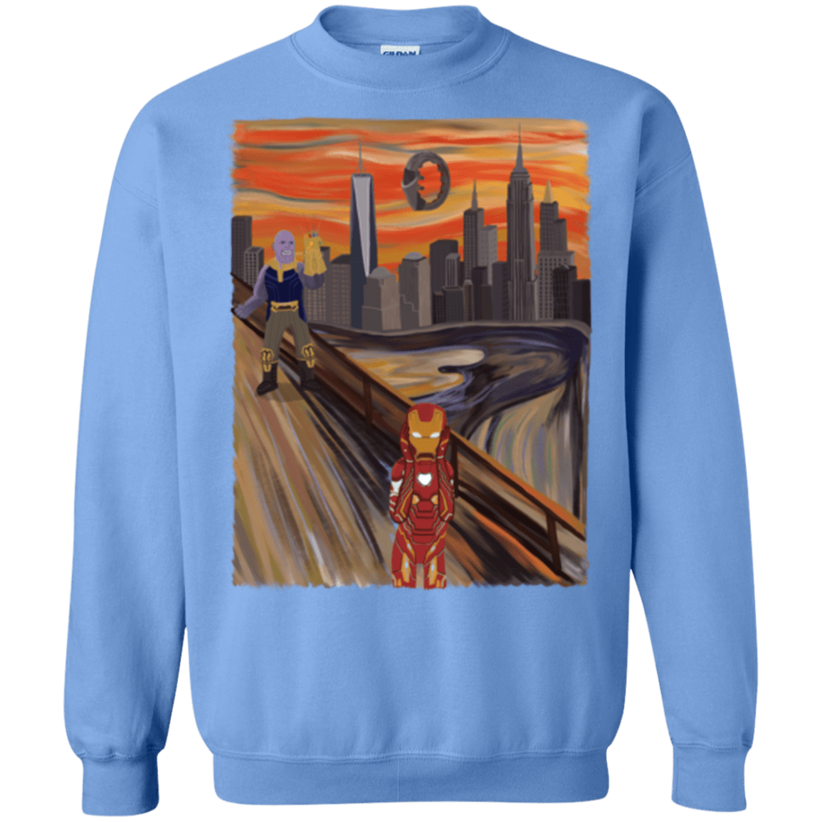 Sweatshirts Carolina Blue / S Iron Scream Crewneck Sweatshirt