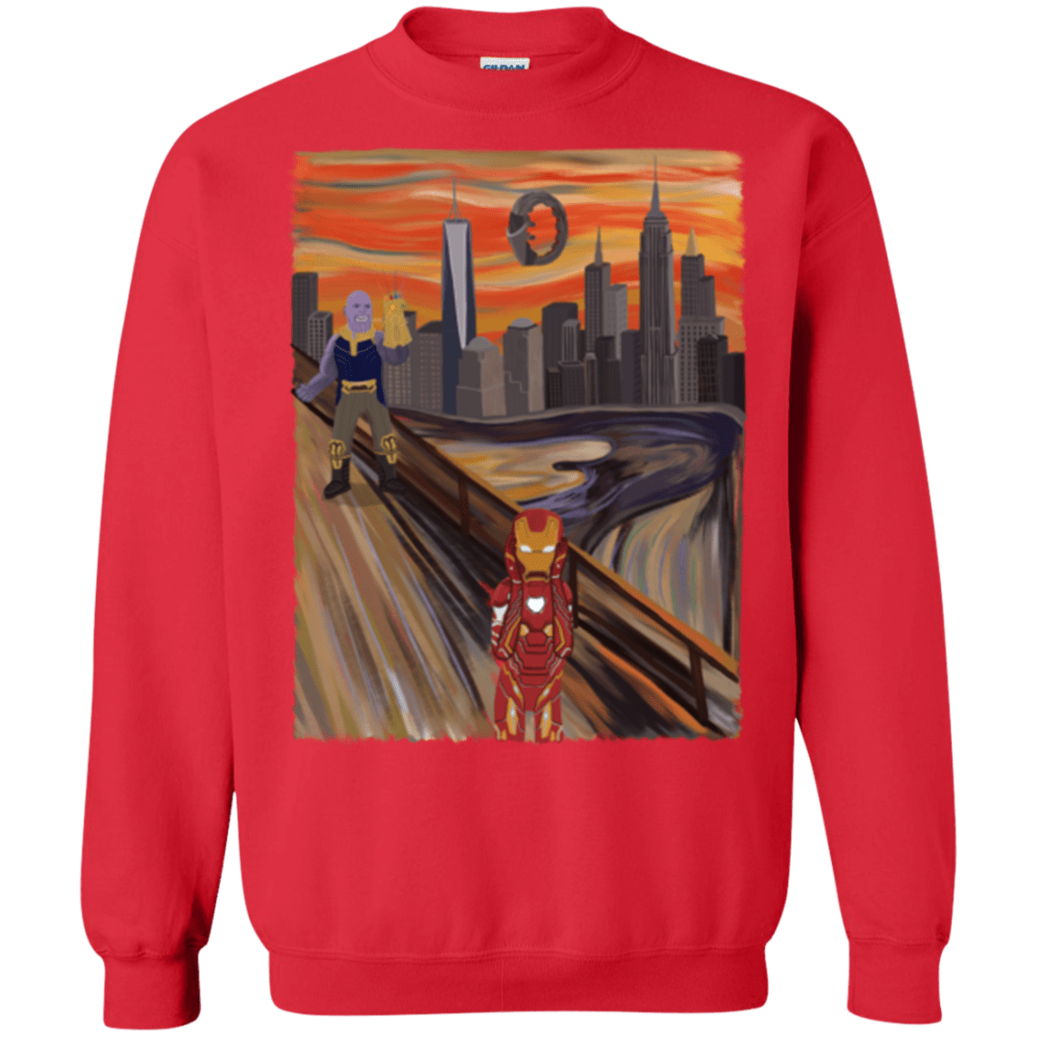 Sweatshirts Red / S Iron Scream Crewneck Sweatshirt