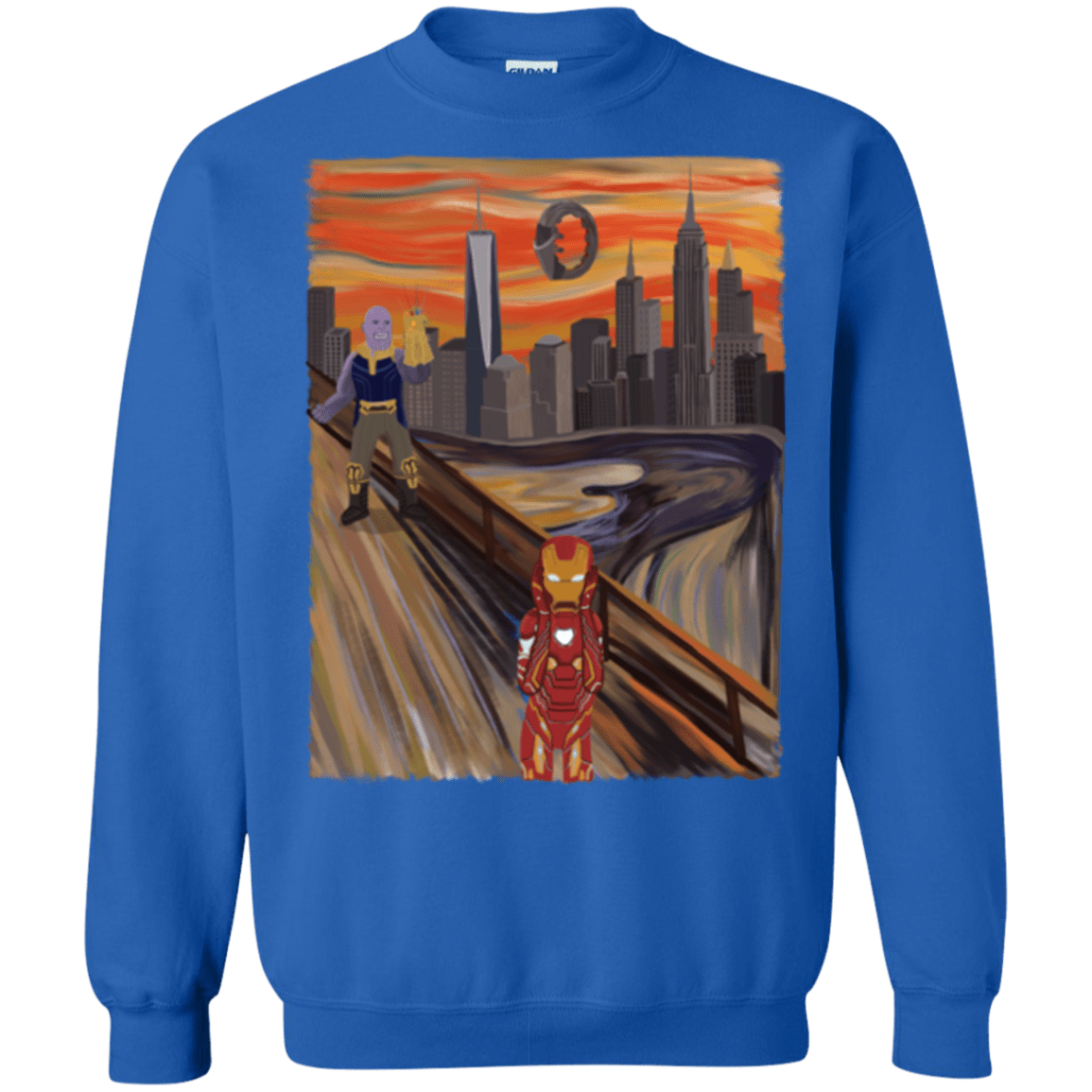 Sweatshirts Royal / S Iron Scream Crewneck Sweatshirt