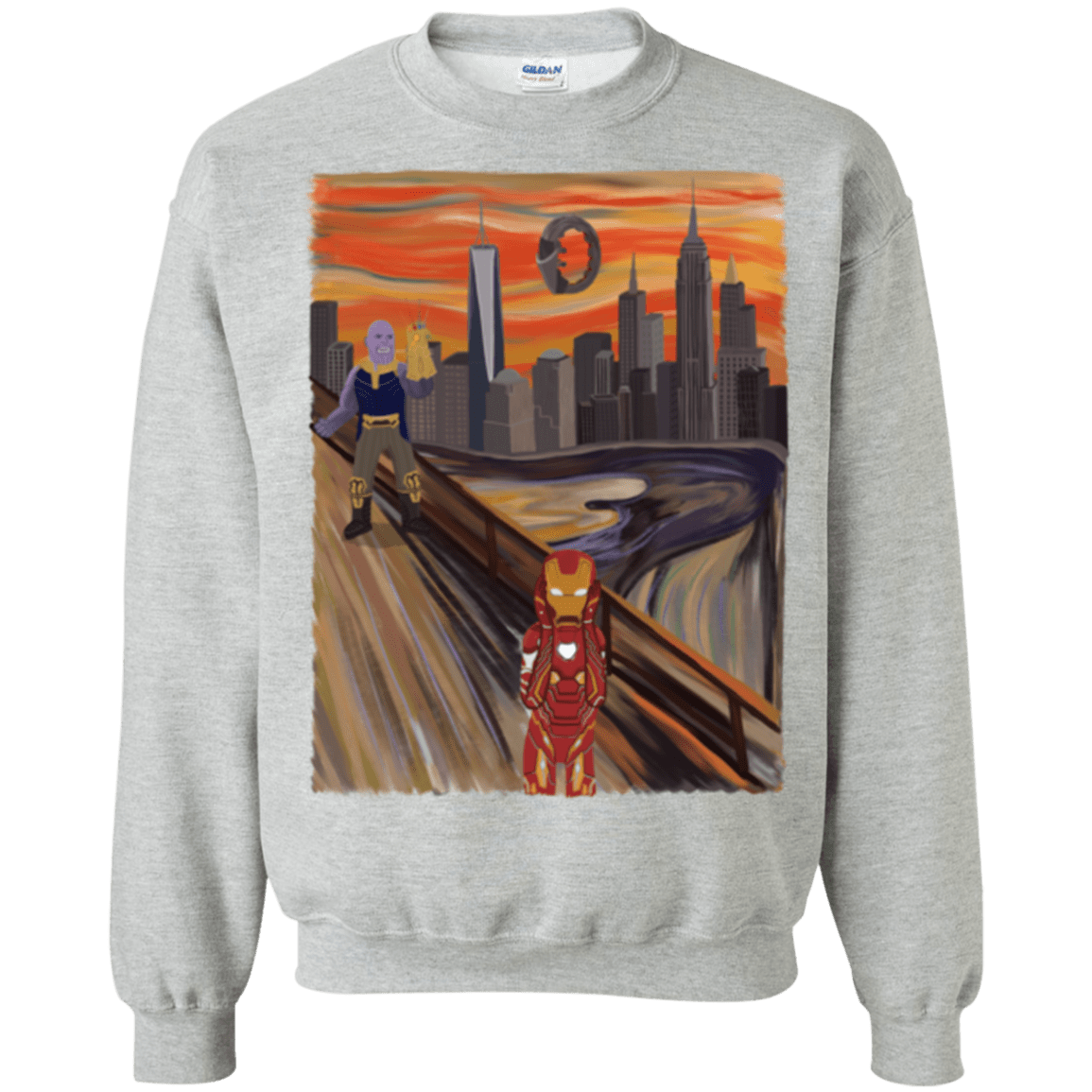 Sweatshirts Sport Grey / S Iron Scream Crewneck Sweatshirt