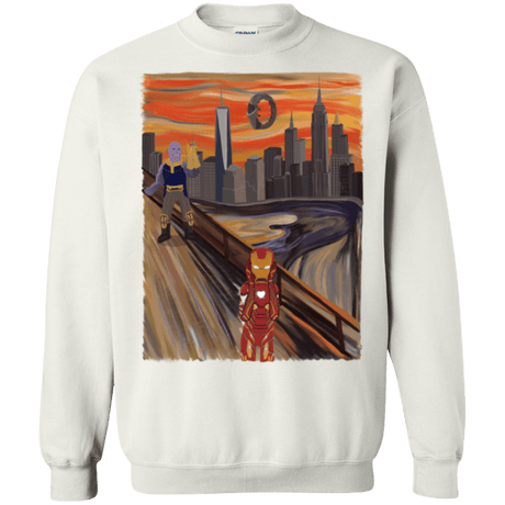Sweatshirts White / S Iron Scream Crewneck Sweatshirt