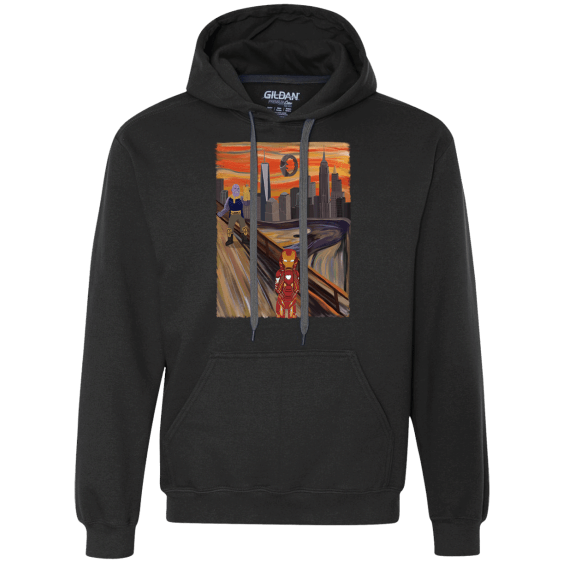 Sweatshirts Black / S Iron Scream Premium Fleece Hoodie