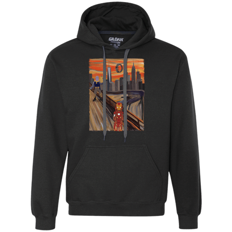 Sweatshirts Black / S Iron Scream Premium Fleece Hoodie