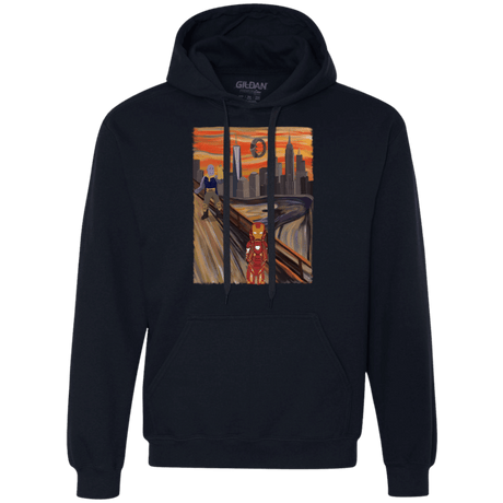 Sweatshirts Navy / S Iron Scream Premium Fleece Hoodie