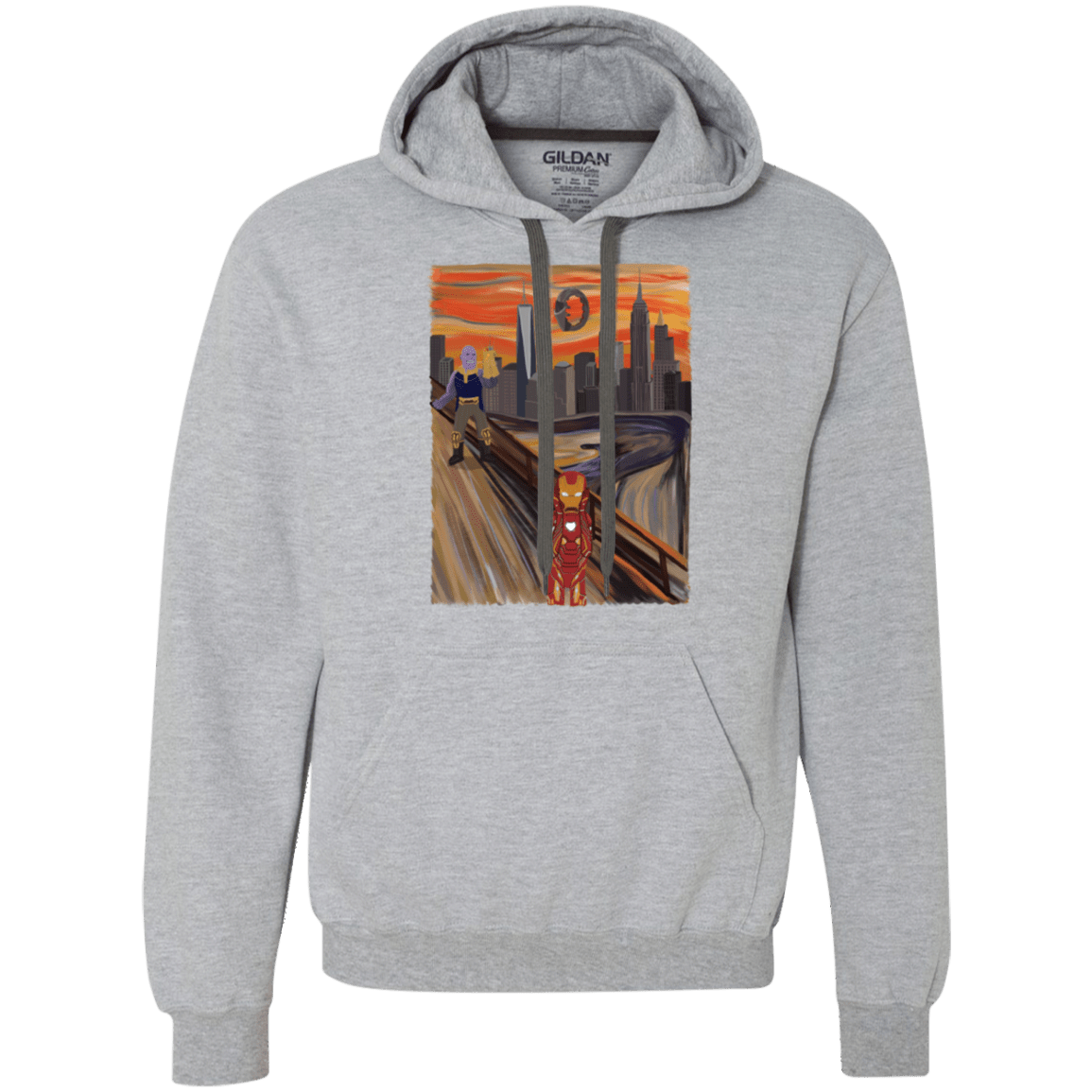 Sweatshirts Sport Grey / S Iron Scream Premium Fleece Hoodie